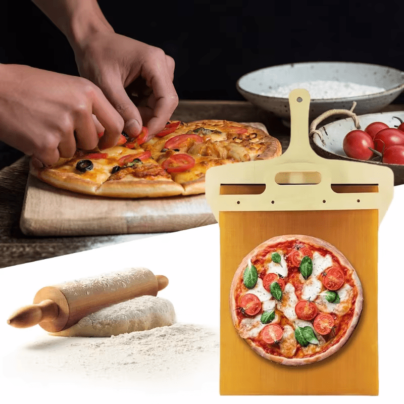 SlicePizza™ Sirve como un chef, sin el desastre.